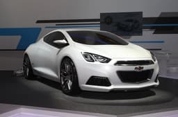Chevy's Tru 140S concept is a Cruze-based four-seat coupe.